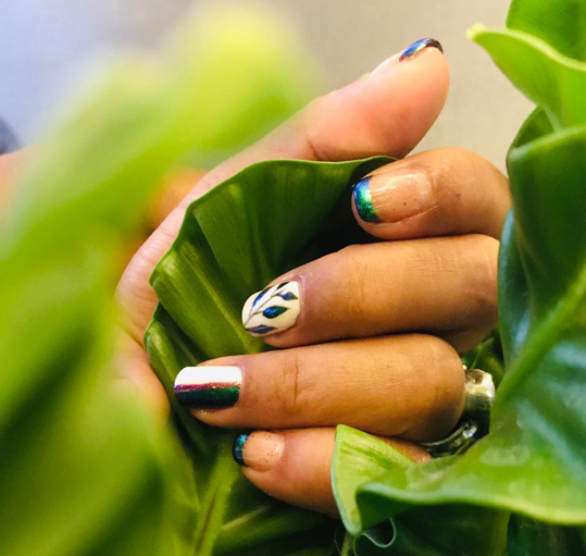 Nail art salon